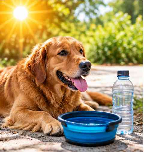 Golpe de calor en perros: prevención, señales y qué hacer