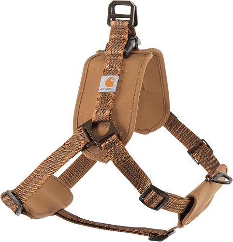 Carhartt Arnés de Entrenamiento para Perros de Nailon, Carhartt marrón, Mediano