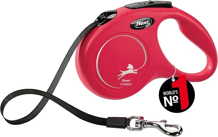 Correa extensible FLEXI Classic S de 5 m para perros hasta 15 kg
